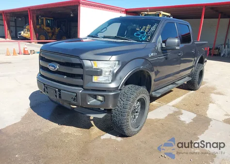 2015 Ford F-150 Lariat from USA, damaged, VIN 1FTEW1EFXFFA33715